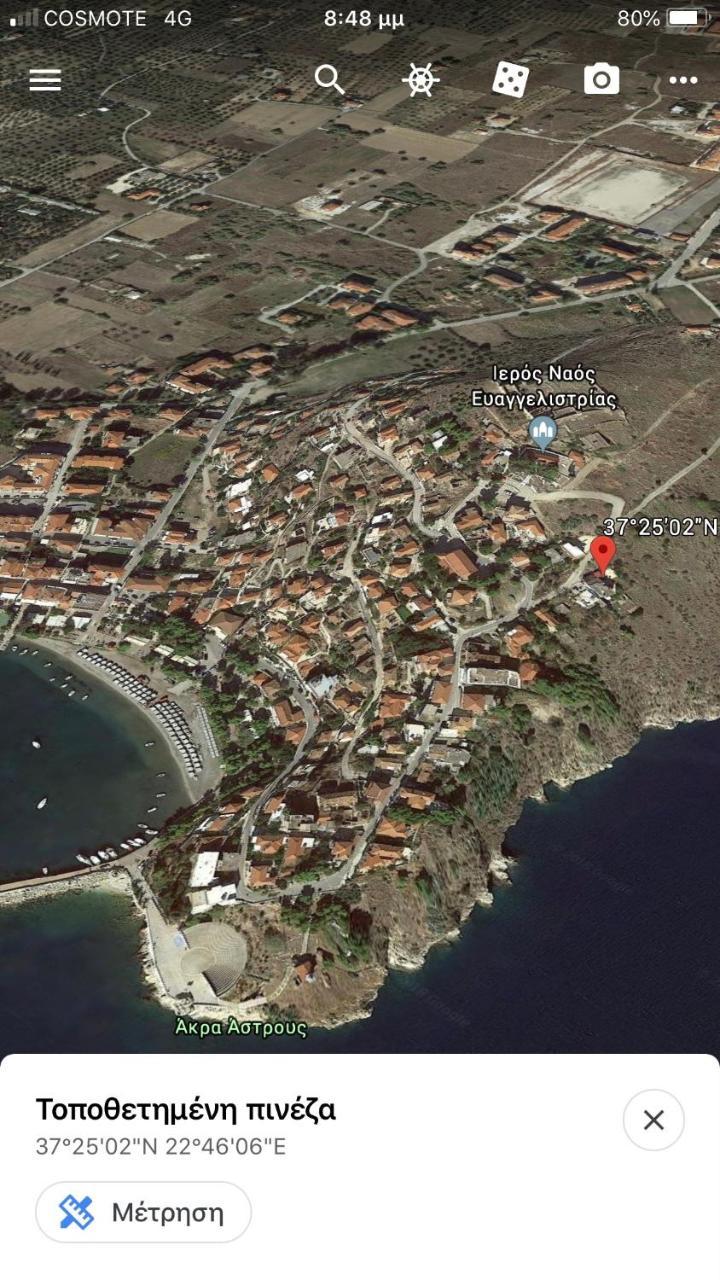 Villa Castle Sea View Paralio Astros Exterior photo